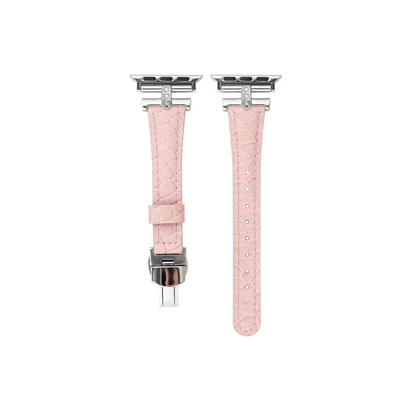Warbler Dew Apple Compatibility Watch Band Genuine Leather Material-9