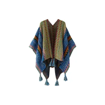 NAME.S Shawls Women's Multicolor Box+Shopping Bag