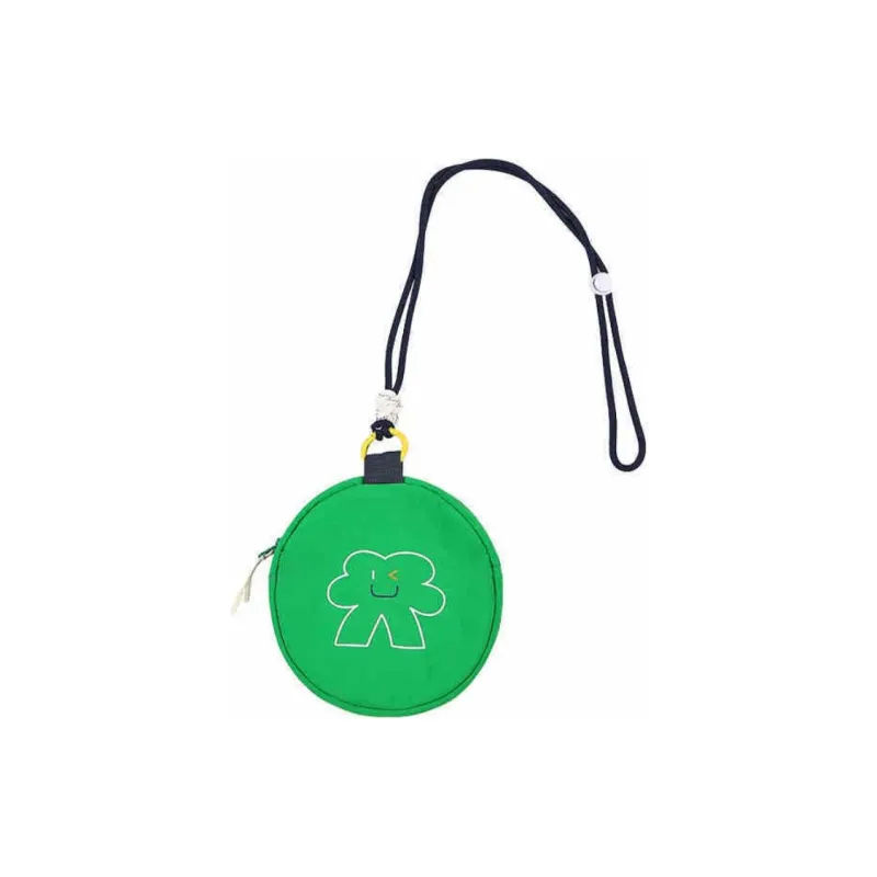 ACMEITEM Polyamide Small Round Bag Shoulder Bag Crossbody Bag Regular Unisex Green-0
