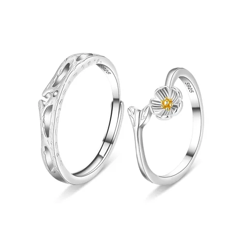 SOFTDORA 925 Sterling Silver Rings Unisex