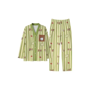 MADALLO Pajama Set Women's Emerald Green