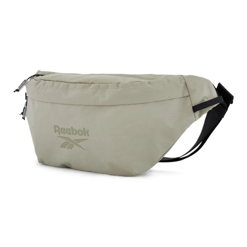 Reebok Fabric Sling Bag Large Size Unisex Black/Khaki-1