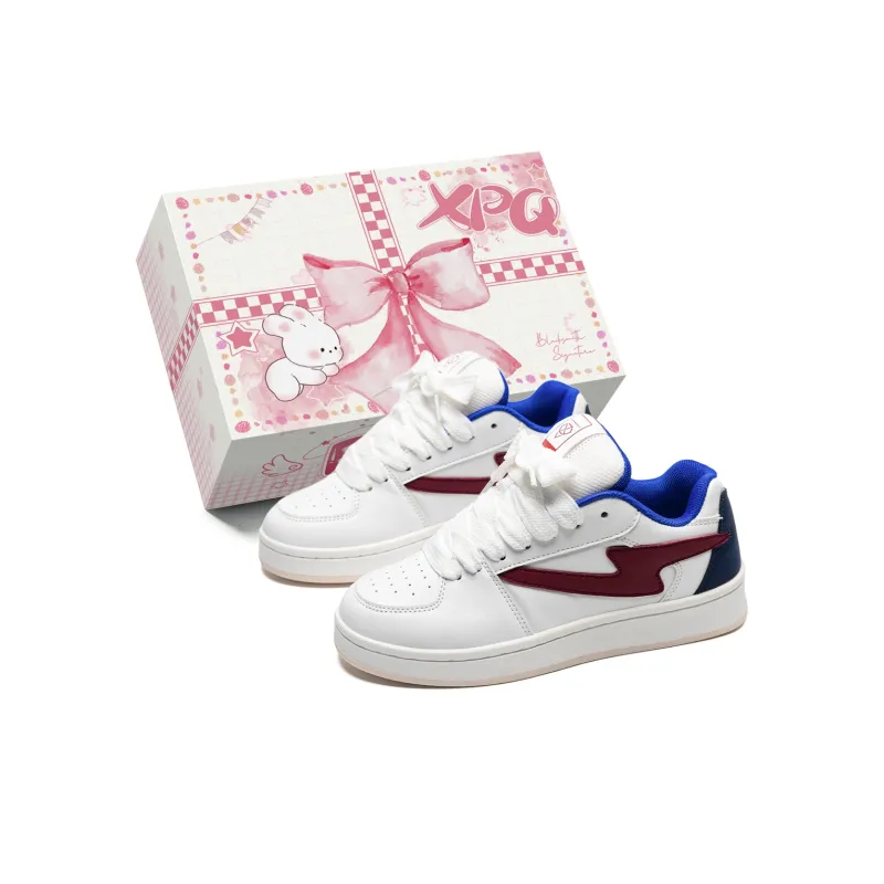 XPQ Anti-Slip And Wear-Resistant Breathable Low-Top Skateboard Shoes Unisex-22