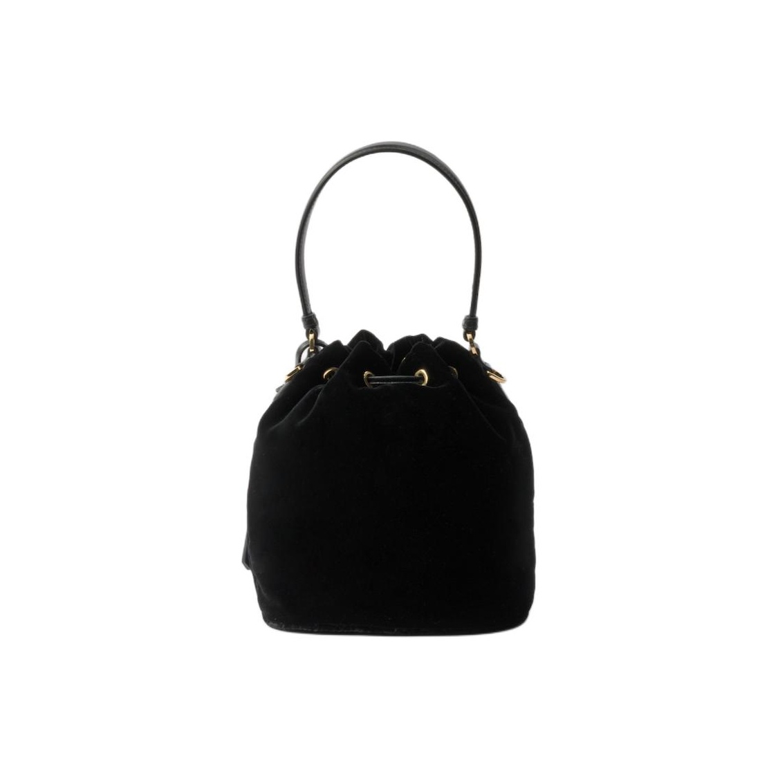 PRADA Velvet Bucket Bags Shoulder Bag Crossbody Bag Handbag