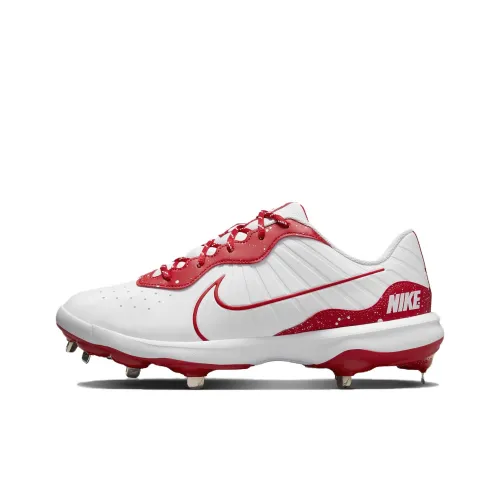 Nike Alpha Huarache Varsity 4 Low White University Red