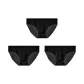 [3 Pack]Black