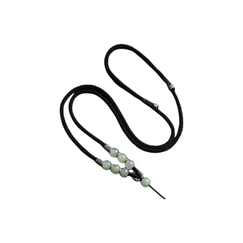 Andaozi Hetian Jade Necklaces Green Jade Unisex