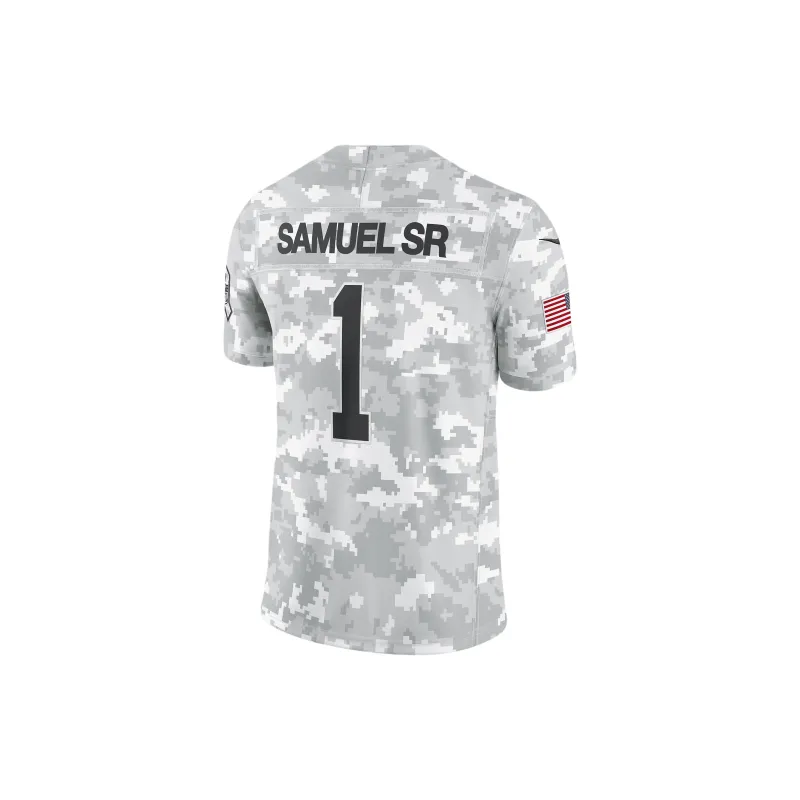Nike Deebo Samuel Sr. San Francisco 49ers Salute To Service Men's Nike Dri FIT Nfl Limited Jersey-1