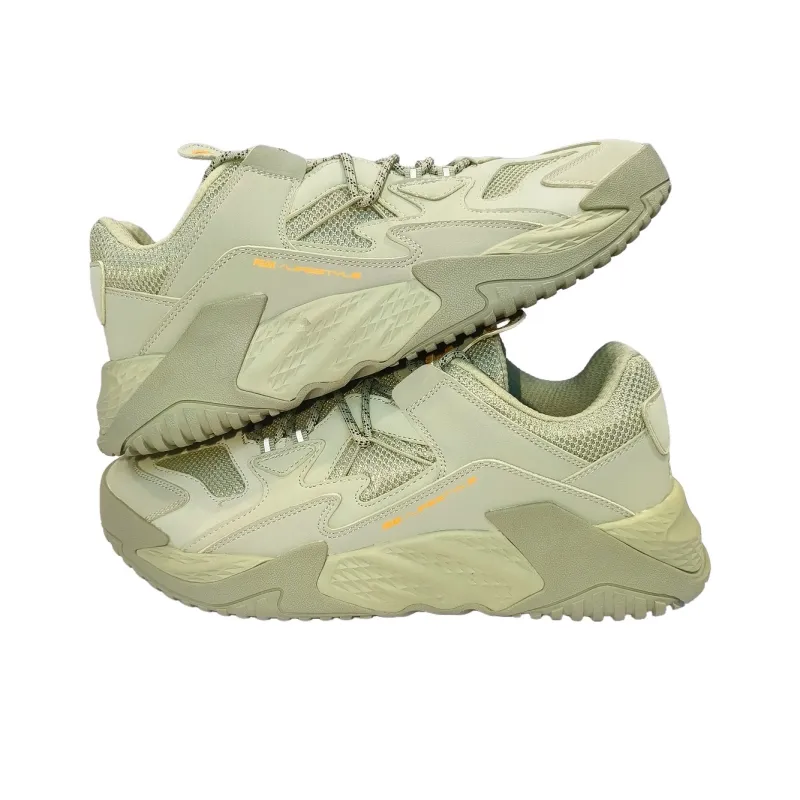 PEAK Magic Bullets Two Fats Anti Slip And Wear Resistant Support Low Top Casual Shoes Men's Matcha Green-2