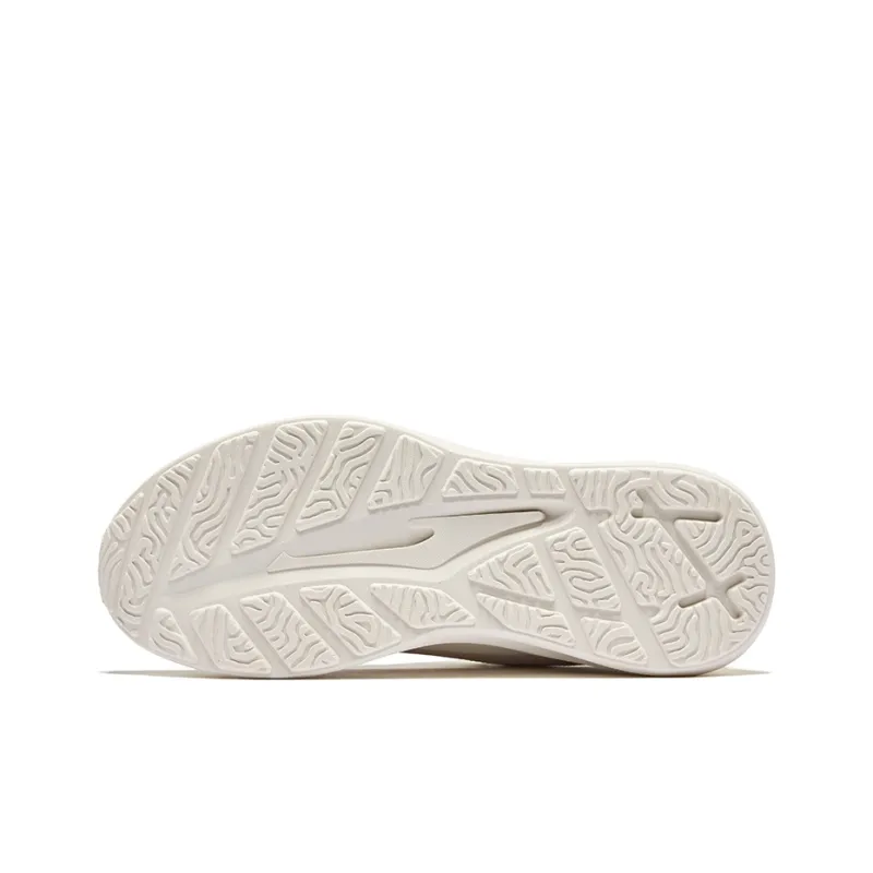 Erke Cushioning Rebound Low-Top Running Shoes Women's Ivory Pink-3