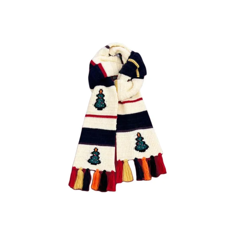 Mulinsen Yarn Knit Scarves Unisex-0