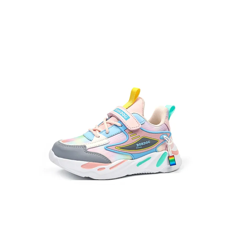 BOBDOG Anti Slip And Wear Resistant Rebound Water Resistant Low Top Kids Lifestyle Shoes Kids'-8