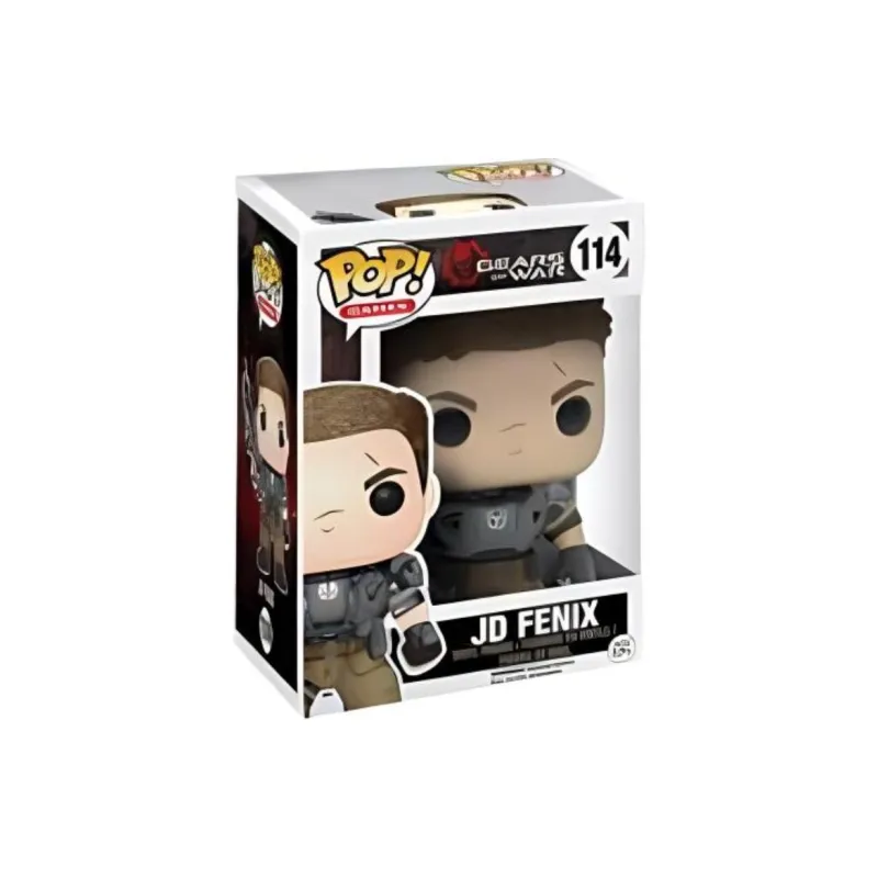Funko POP! Collection GAMES War Machine JD Phoenix Chibi Figures-2