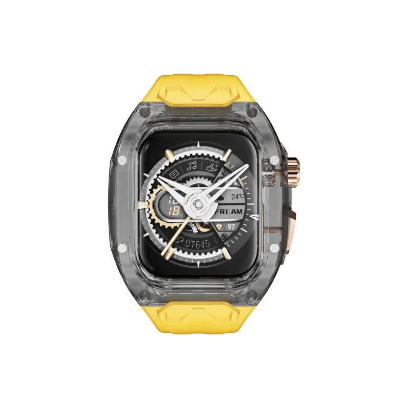 IKYOU Apple Compatibility Watch Band Fluoroelastomer Material-15