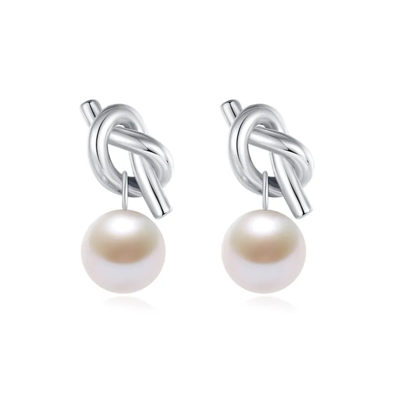 DESIGN CIRCLES S925 Silver Earrings Women's-0