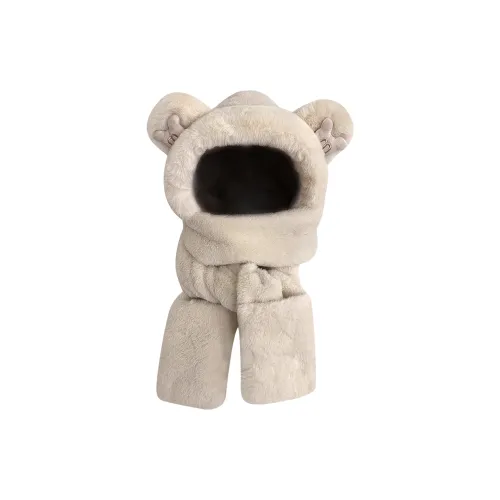 ZKY Polyester Hoods & Plush Hats Women's
