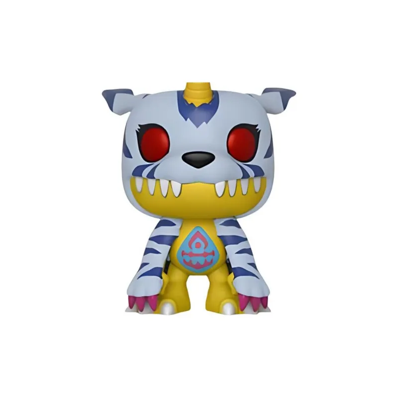 Funko POP! Collection ANIMATION Digital Tyrannomon Gabumon Chibi Figures-1