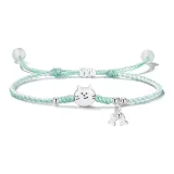 Cat Love Fish Bracelet[Green]
