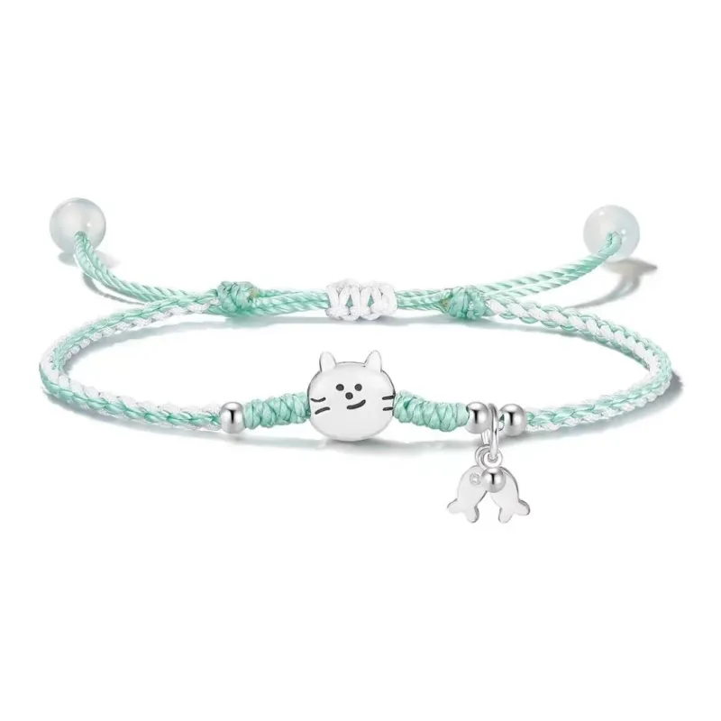 CANDY PLANET Colored Glaze Bracelets Unisex-5
