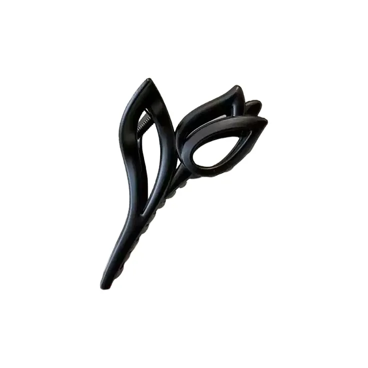 Water Jade Acrylic Hair Clips Women's-4