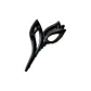 Tulip Claw Clip-Frosted Black 13cm