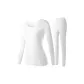 Women's Matching Set (Ecru) 100% cotton High Elastic/7A Antibacterial Breathable