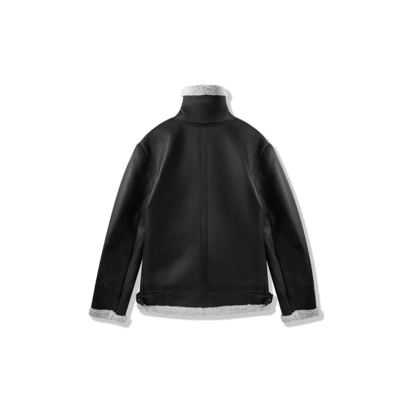 DKPD Leather Jacket Unisex Black-1