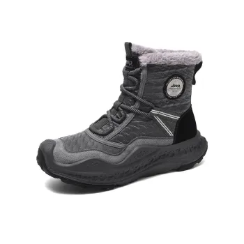 Jeep Snow Boots Men Gray