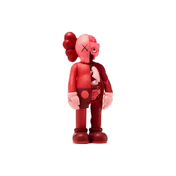 KAWS Figure Print TOKYO FIRST COMPANION Red Trendy Figures 28cm