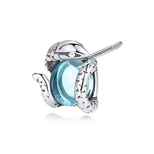 ROGA 925 Silver Needles Stud Earrings Unisex-0