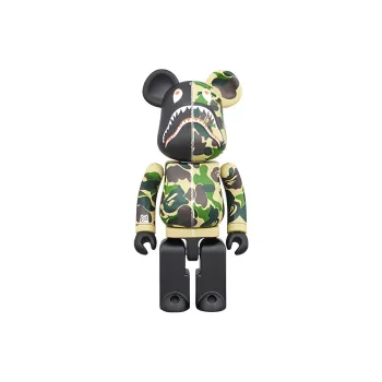 BE@RBRICK X Bape Superalloy Abc Camo Shark