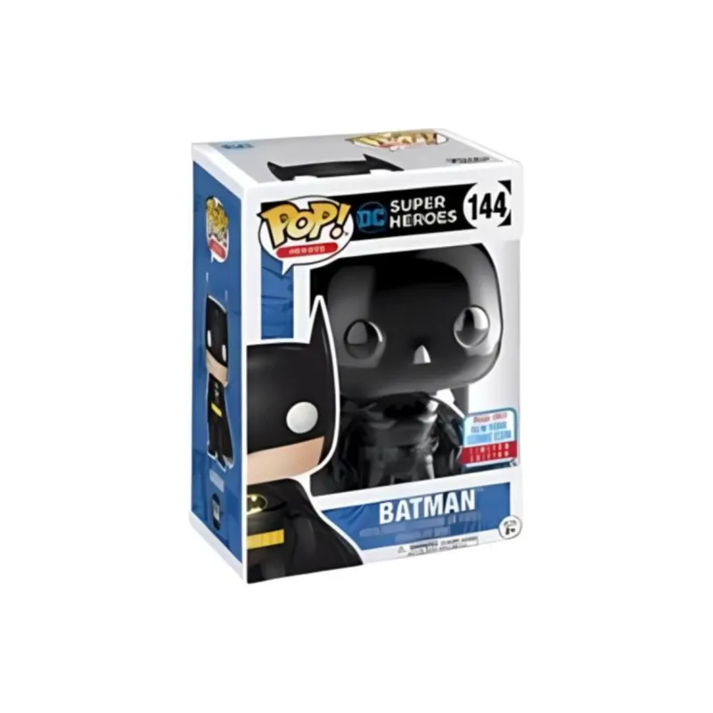Funko POP! Collection HEROES Batman Black Chrome Edition Chibi Figures-3