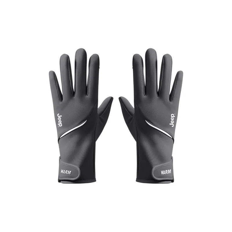 Jeep Fleece-Lined Warm Gloves Unisex-3