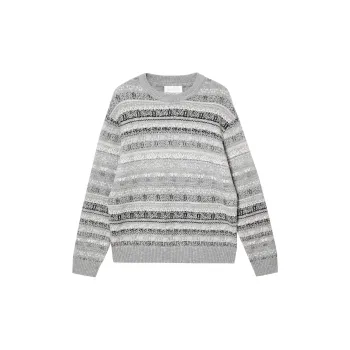 JACK JONES· Sweater Men's Light Heather Gray