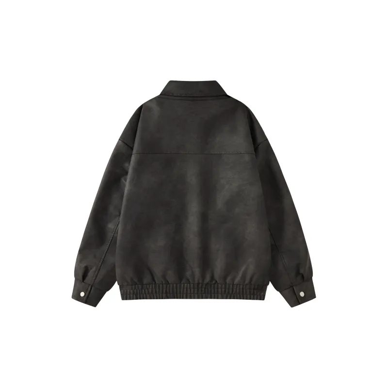 David Bakken Leather Jacket Unisex-1