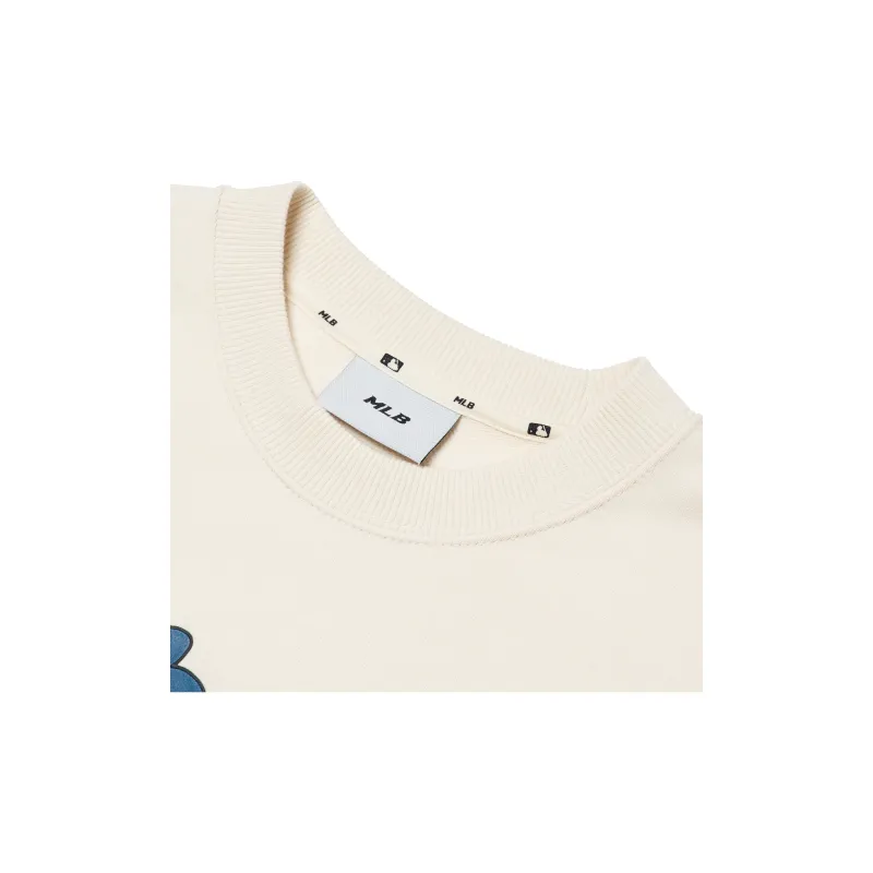 MLB Sweatshirts Unisex Beige-5