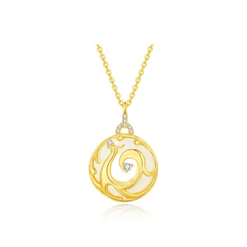 Huaying Chalcedony Necklaces Unisex