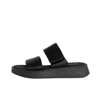CKJ CALVIN KLEIN JEANS Slide Slippers 4.5cm Women's Black