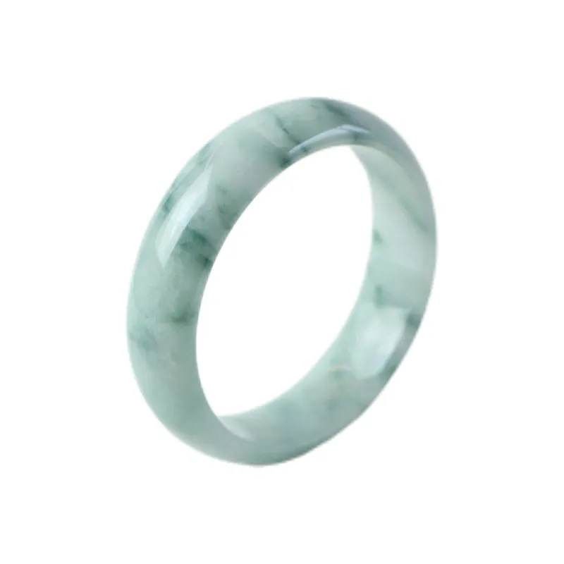South Asia Bean Type Jadeite Bangles Unisex-0