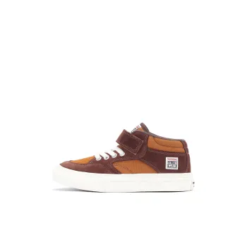 Vision Street Wear Concave Wear Resistant Mid Top Kids' Skateboarding Shoes Khaki Kids'
