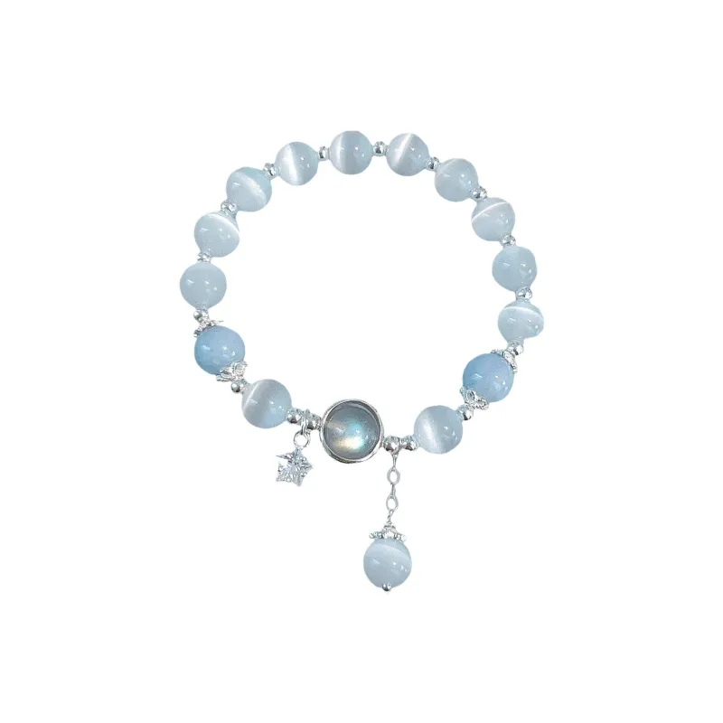 Yab Glass Cat Eye Bracelets Unisex-0