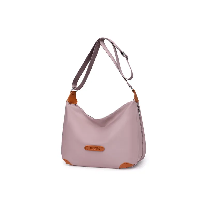 Morellybear Nylon Crossbody Bag Women's Milk Coffee/Khaki/Light Cream/Classic Black/Greengage Green/Peach Pink-13