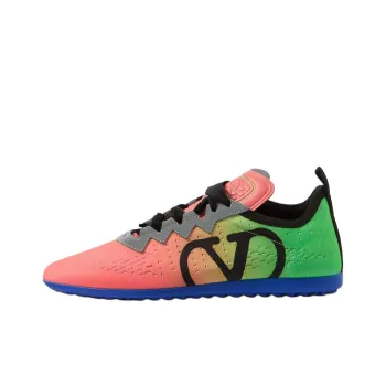 Valentino Chromathon Low Top Casual Shoes Women's Pink Green