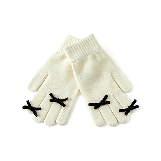 Lanza Acrylic Knit Gloves Women's-3