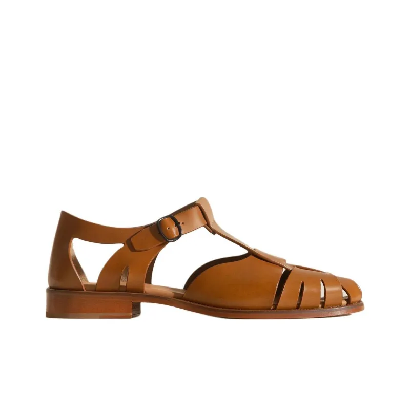 Hereu Pesca Leather Sandals-1