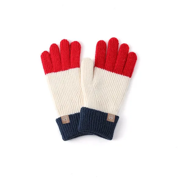 Lanza Acrylic Knit Gloves Women's-4