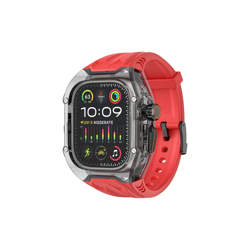 IKYOU Apple Compatibility Watch Band Fluoroelastomer Material-13