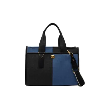 Yalu Denim Crossbody Handbags Regular Unisex Black/Dark Blue/Light Blue