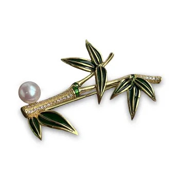 PEARL QUEEN Freshwater Pearl Brooches Unisex