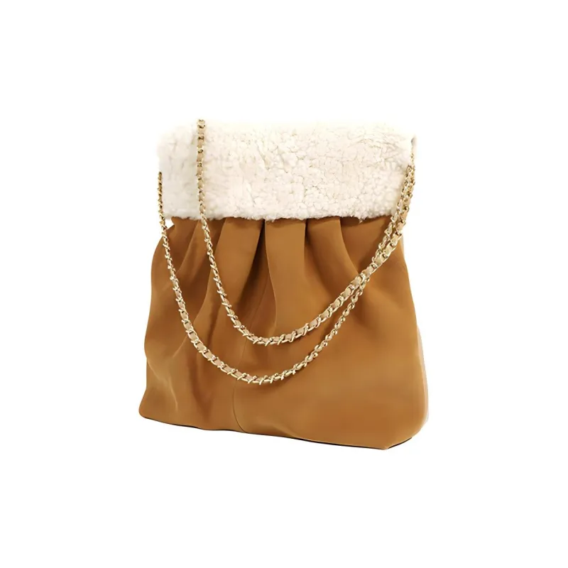 LARTIGENT Cow Leather Shoulder Bag Crossbody Bag Handbag Bucket Bag Small Size Women's Multicolor-9